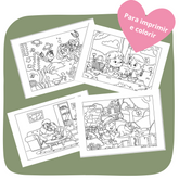 Download Digital - Desenho para colorir - Super Cute - Dezembro/2024