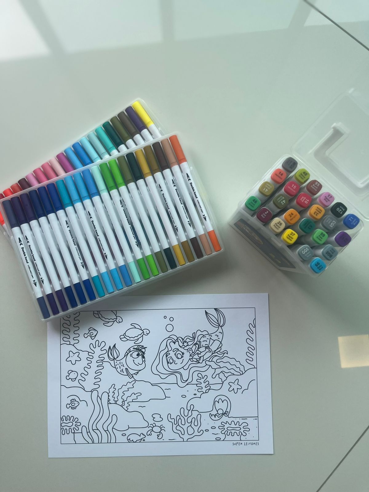 Download Digital - Desenho para colorir - Super Cute - Dezembro/2024