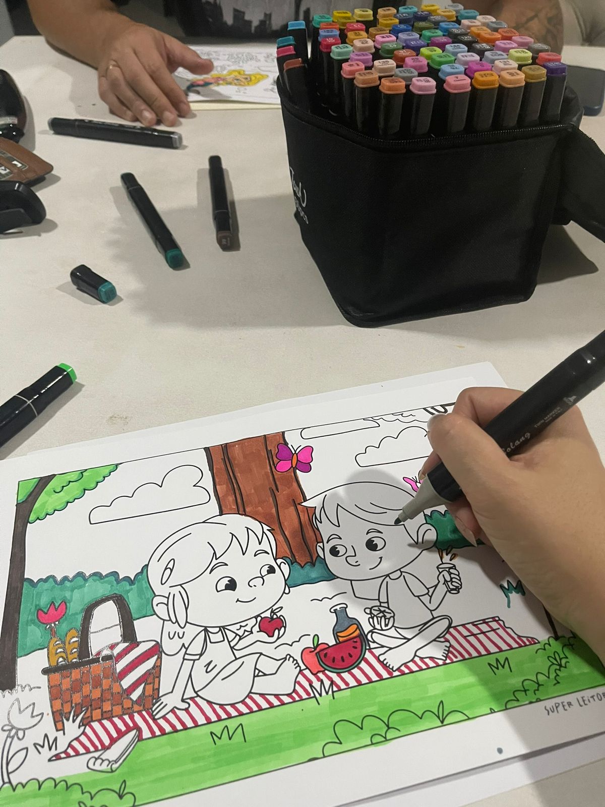 Download Digital - Desenho para colorir - Super Cute - Dezembro/2024