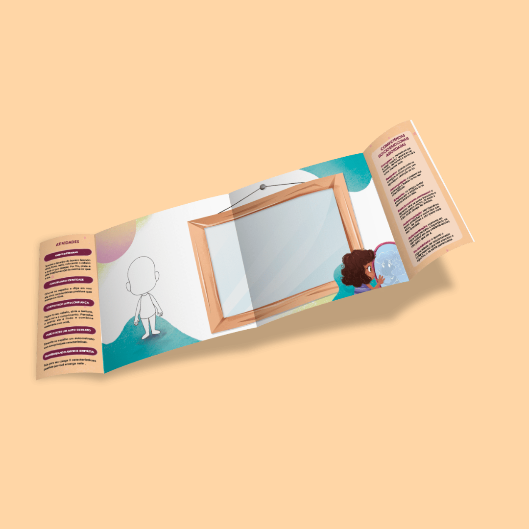 Livro Infantil "A Menina Que Queria Ser Invisível" - Racismo