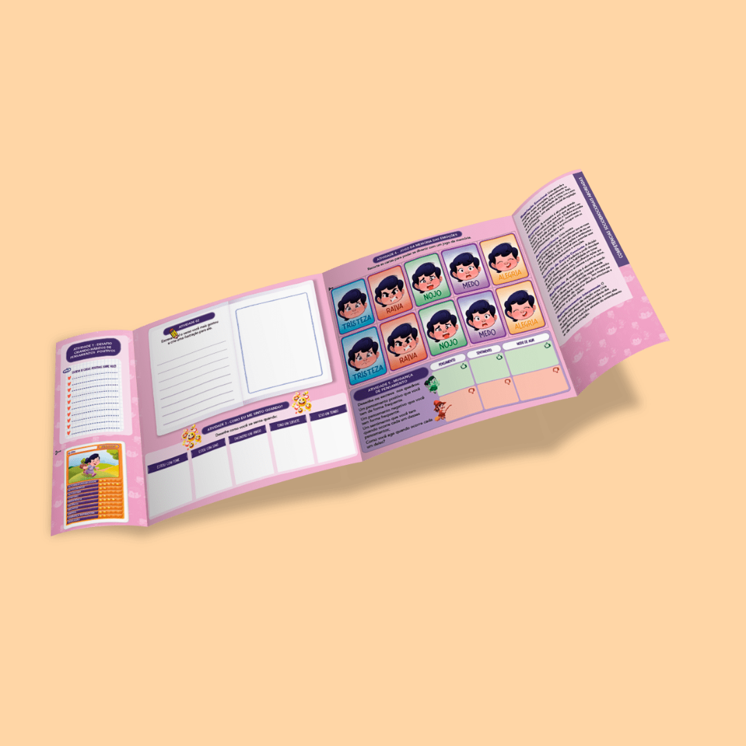 Livro Infantil "Lívia e as Vozes do Coração" - Controle dos pensamentos