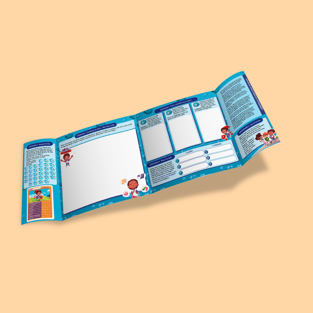 Livro Infantil "Mesada Dobrada" - Controle de impulsos