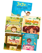 Kit 5 Livros Infantis Educação Financeira Crianças + Caixa Jogo da Memória e Brinde Super Leitores