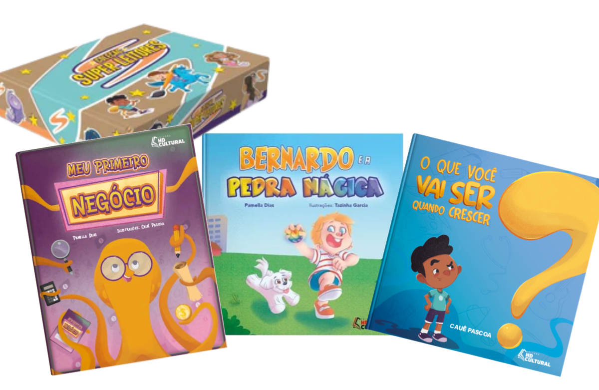 Kit 3 Livros Infantis Que todo menino deve ler