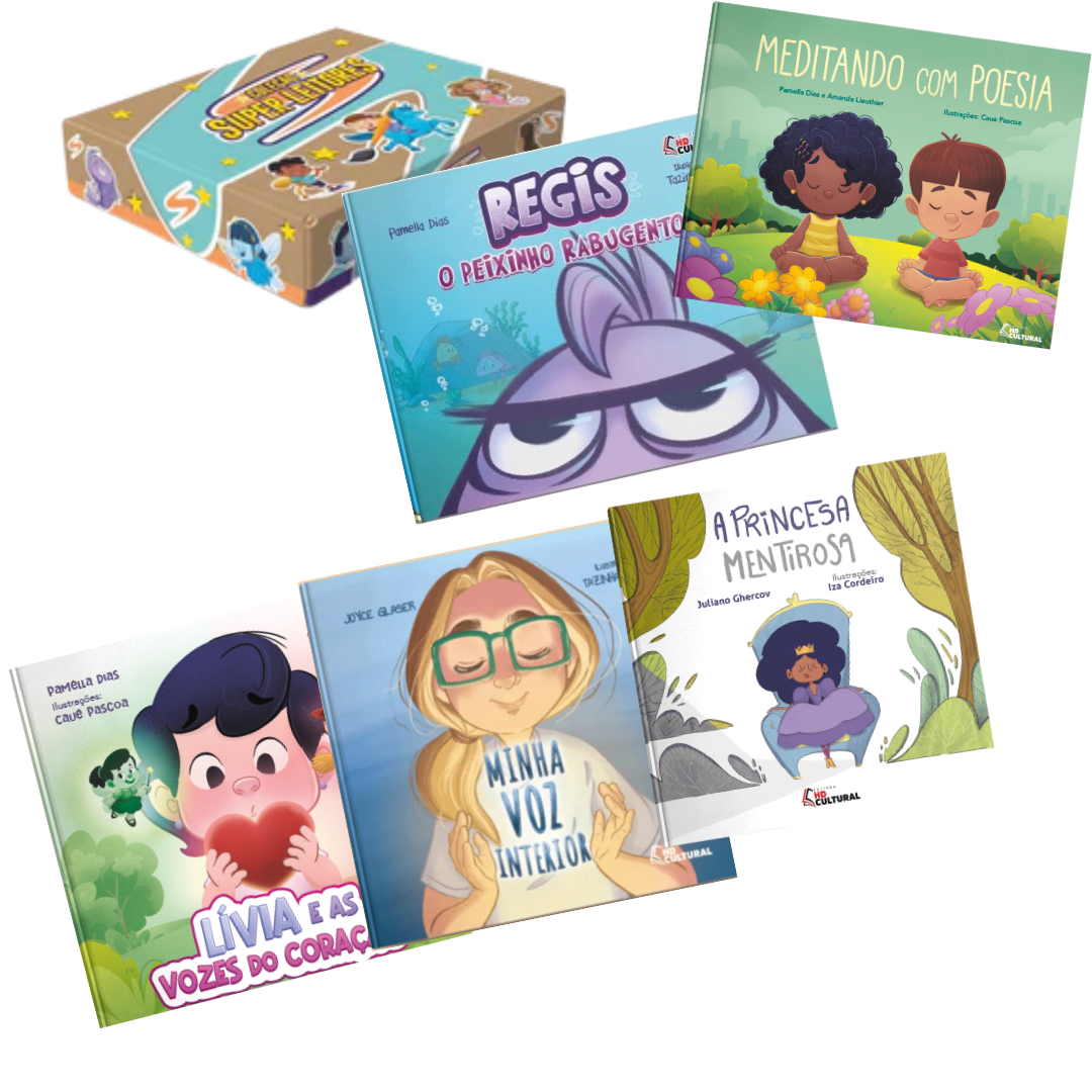 Kit 5 dores 5 ferramentas - 5 Livros Infantis