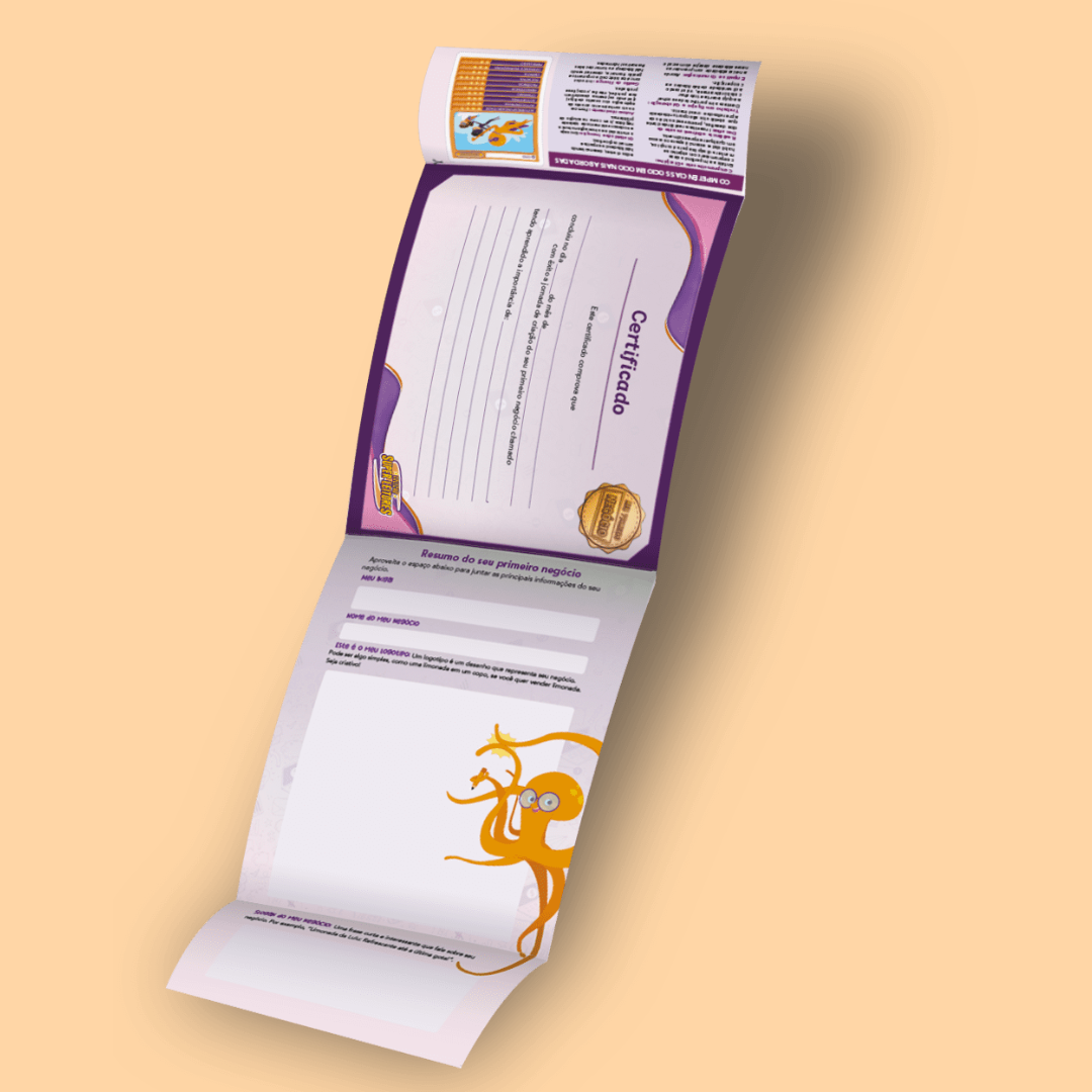 Livro Infantil "Meu Primeiro Negócio" - Empreendedorismo