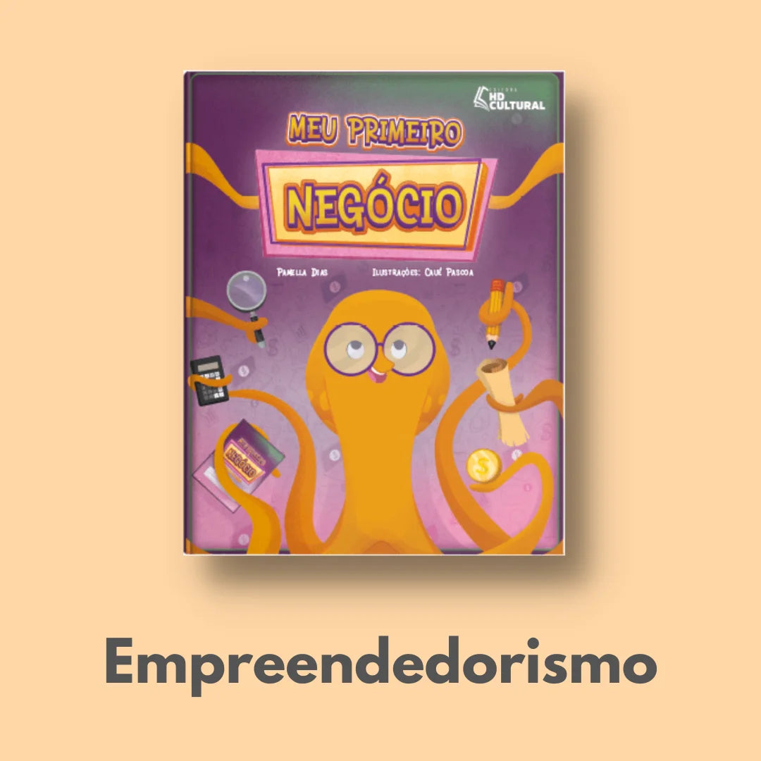 Livro Infantil "Meu Primeiro Negócio" - Empreendedorismo