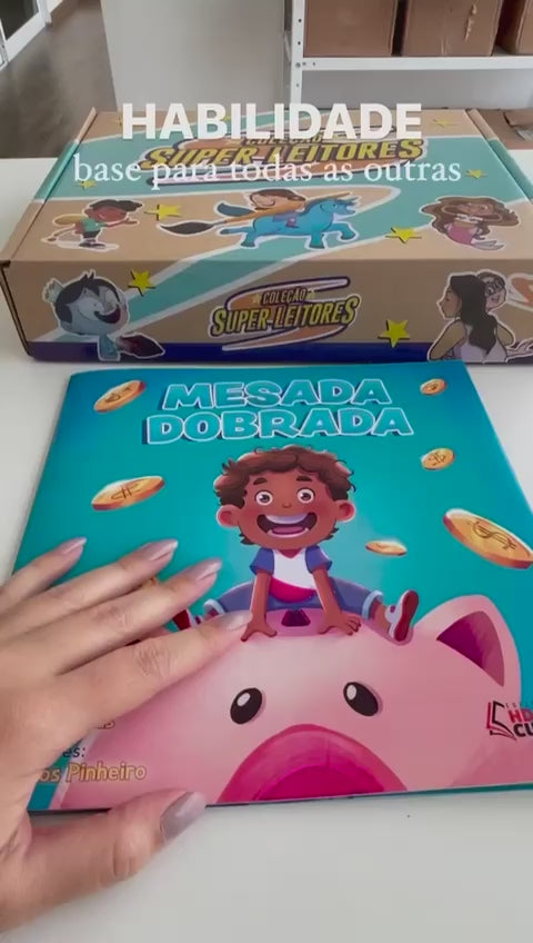 Livro Infantil "Mesada Dobrada" - Controle de impulsos