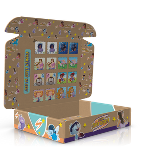 Caixa para presente  - box experiência com jogo da memória